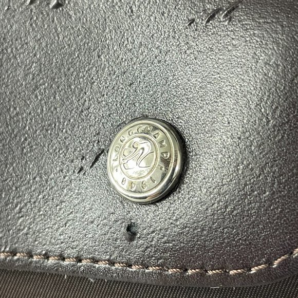 Longchamp Chocolate Brown Nylon Planetes Crossbody Bag - Picture 4 of 15